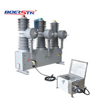 Interruptor de Circuito al Vacío de Alta Tensión para Exteriores de 33Kv 35Kv 40.5Kv, ZW32-40.5, Reconectador Automático de Alta Tensión VCB para Distribución de Energía