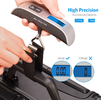 Equipaje de plástico portátil de venta Digital precio barato 50kg viaje