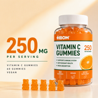 Gommes à la vitamine C OEM - Soutien immunitaire - Protège les cheveux, la peau et les ongles