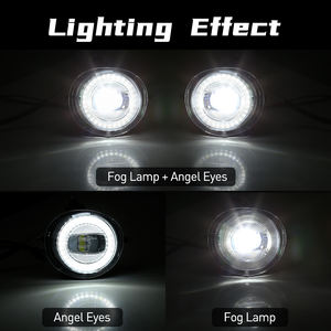 Direktvertrieb Nebelscheinwerfer Frontstoßstange LED-Nebelleuchte Fahrlicht für Mazda RX-8 MPV 6 5 3 2 CX-9 CX-7 MX-5 Miata Halogen-Nebelscheinwerfer - Product Image 5