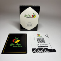 Cartes à jouer Baloot personnalisées 32 cartes/54 cartes, cartes à jouer Koweït Qatar, personnalisation du logo, cartes en plastique PVC durables et imperméables