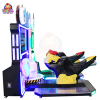 Máquina de Juego de Arcade Simulador de Carreras de Motos Reacondicionada para Dos Personas para Anime City