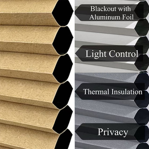 Persianas Verticales de Panal de Abeja de Poliéster de 26 mm, Opacas, Anti-UV, Duraderas, para Ventanas y Tragaluces, Personalizables - Product Image 2