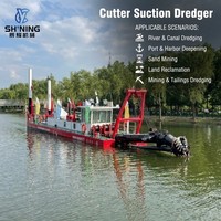 Fabricant de dragueurs à aspiration certifiés ISO avec machine de dragage hydraulique personnalisée pour les clients du monde entier