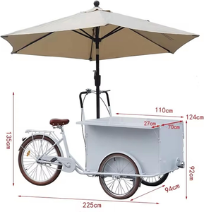 Accesorios <span class=keywords><strong>para</strong></span> cafeterías, camión de comida móvil <span class=keywords><strong>para</strong></span> exteriores <span class=keywords><strong>para</strong></span> puesto de mercado nocturno con sombrilla, camión gourmet <span class=keywords><strong>para</strong></span> promoción de helados - Product Image 6