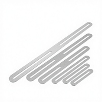 Pièce de fixation d'angle en acier inoxydable réglable à double tête, à trou long, mobile, fixateur de réparation anti-vibration personnalisé
