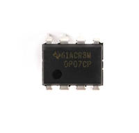 Circuit intégré amplificateur opérationnel à faible décalage OP07CP DIP-8, authentique et à insertion directe