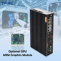 Mini PC industriel Intel 12e-14e génération avec GPU MXM en option, ordinateur embarqué alimenté par un GPU avec puissante intelligence artificielle pour l'inférence à l'extrémité
