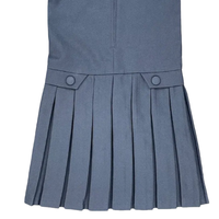 Ensembles de robes sans manches pour filles avec fermeture éclair sur le devant pour les écoles primaires et secondaires privées