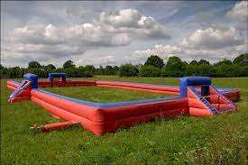 Açık şişme kayma <span class=keywords><strong>N</strong></span> slayt futbol sahası yüksek oyun şişme sabun futbol sahası satılık özel şişme futbol Arena - Product Image 4