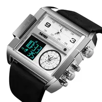 SKMEI 1391 nuevo para hombre automático impermeable digital Led Light 12/24 horas superventas moda deportes hombres relojes digitales