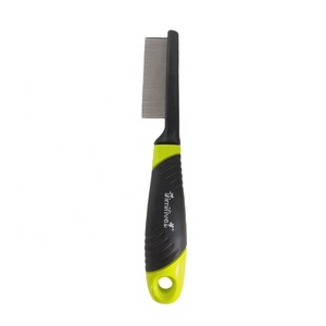 Imilive Brosse à poils pour animaux de compagnie en acier inoxydable pour enlever les poux et les tiques des chiens et des chats en plastique durable - Product Image 2