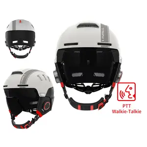 Совершенно новый спортивный лыжный скейтборд LIVALL для взрослых, перезаряжаемый защитный лыжный шлем, Bluetooth-интерком для мужчин и женщин