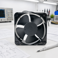 Ventilateur axial de 7 pouces DSF20060 DC 12-24V/5V à roulement à billes électrique 1-3W pour système de refroidissement de serveur, châssis PC, armoire d'éclairage LED