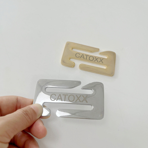 Hebilla de aluminio de aviación personalizada, longitud ajustable, hebilla fija de nueve caracteres