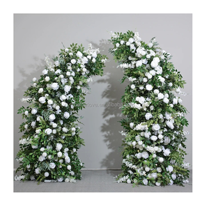 All'ingrosso verde decorazioni ad arco di nozze corno piante artificiali finte per la laurea festa della mamma del capodanno ristoranti - Product Image 2