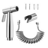 Toilette tenue dans la main de pulvérisateur de bidet avec le crochet de réservoir d'eau