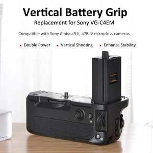 Kingma Professional กล้องแนวตั้ง Grip เปลี่ยนแบตเตอรี่ Grip VG-C4EM สำหรับ <span class=keywords><strong>SONY</strong></span> Alpha A9II <span class=keywords><strong>A7RIV</strong></span> Mirrodless กล้อง - Product Image 2