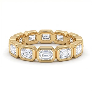 <span class=keywords><strong>Anillo</strong></span> <span class=keywords><strong>de</strong></span> Oro <span class=keywords><strong>de</strong></span> 14K para <span class=keywords><strong>Hombre</strong></span> <span class=keywords><strong>con</strong></span> Diamante Cultivado en Laboratorio <span class=keywords><strong>con</strong></span> Corte <span class=keywords><strong>Esmeralda</strong></span>, Certificado IGI, Diseño Clásico - Product Image 1
