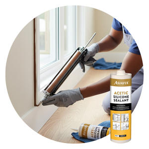 Asiafix Fabricant d'adhésifs GP, mastics pour verre, caoutchouc, silicone, silicone acétique pour cuisine et salle de bain - Product Image 5