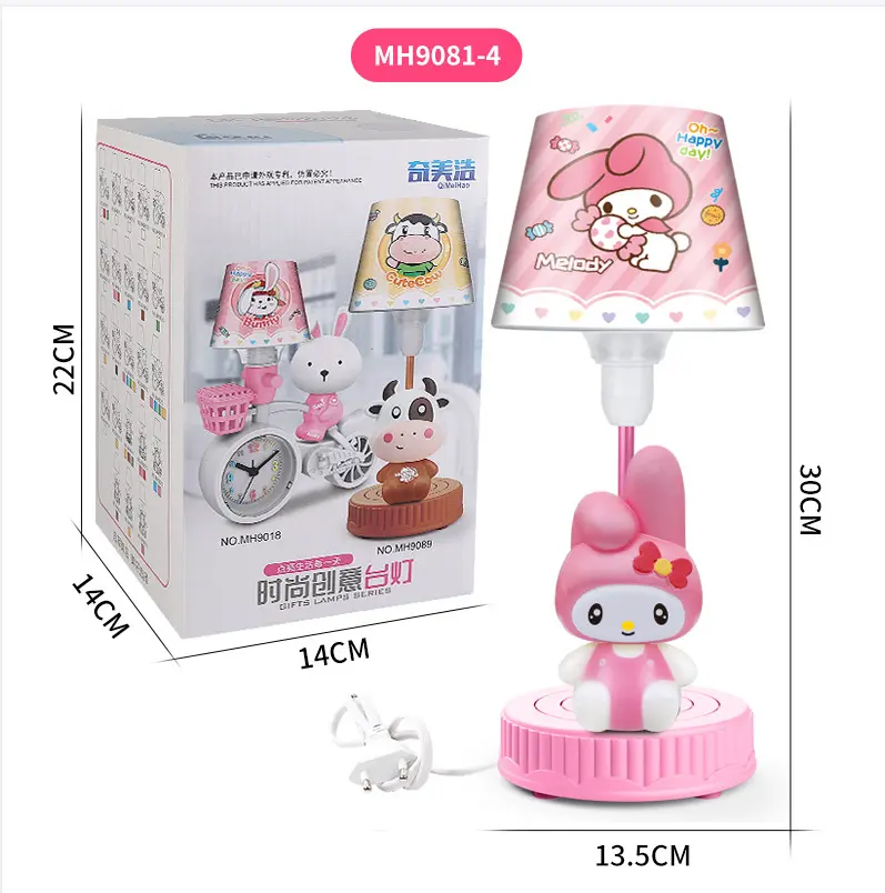 Botu sıcak satış Kitty ayçiçeği gece lambası Anime Anime mi Cinnamoroll başucu lambası çocuk masası gece lambası