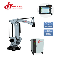 HN-18032F 1850kg 4 Axes Robot Bras 3150mm Rayon Charge 180kg Robot De Soudage Automatique