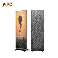 Écran d'affichage numérique portable pliable Yake P1.5 P1.8 P2.5 83 pouces, mur vidéo LED sans soudure pour événements