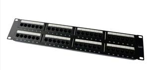 Caja de gestión de cables de red LE, panel de conexiones de 48 puertos, organizador de cables - Product Image 4