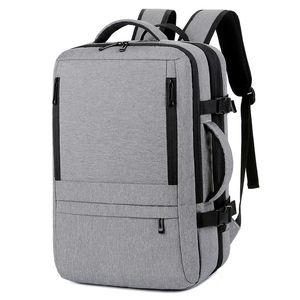 Sac à dos extensible de grande capacité, prix d'usine personnalisé, mode, haute qualité, Oxford, imperméable, sac d'école avec port USB - Product Image 5