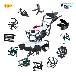 Garden Vegetable Garden Orchard Ditching Machine Handheld Gasoline Agricultural Machinery Small Soil Cultivator