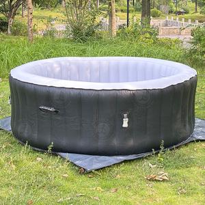 <span class=keywords><strong>Precio</strong></span> de fábrica <span class=keywords><strong>Inflable</strong></span> de lujo al aire libre Spa Calefacción Burbuja Masaje Piscina Grado superior Bañera de hidromasaje Piscina sobre el suelo Piscina Spa - Product Image 6