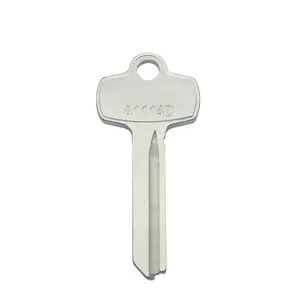 Hot Sale Brass Key Blank Customized Design A114D Home Door Blank Key