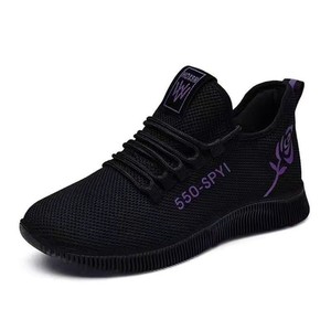Chaussures de sport respirantes personnalisées pour femme, <span class=keywords><strong>baskets</strong></span> compensées en stock, directement de l'usine - Product Image 4