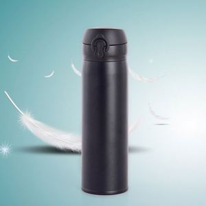 Bouteille d'eau sport 450 ml, double paroi, isolée sous vide, en acier inoxydable, gourde à bulles, portable - Product Image 6