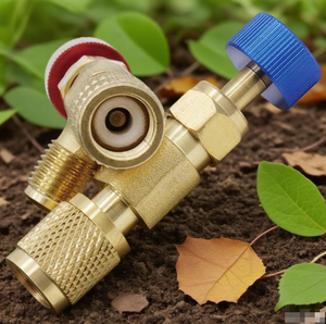 Soupape de sécurité à main anti-gel pour fluoration de climatisation en métal durable - Product Image 5