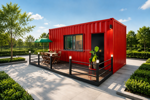 Casa Container Pieghevole 20ft 40ft Direttamente dalla Fabbrica, Prefabbricata, Portatile, Mobile, per Caffetteria, Personalizzabile, a Basso Costo - Product Image 3