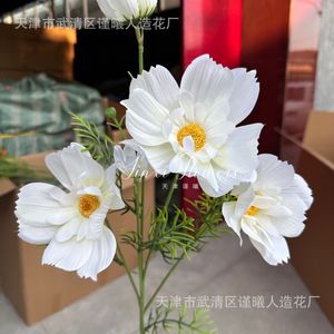 Fleurs artificielles Jinxi Cosmos 60 cm en soie pour mariage, photographie en extérieur, accessoires de décoration - Product Image 4