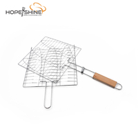 Paniers de cuisson pour poisson et légumes pour barbecue extérieur, grille de cuisson en acier inoxydable pour grillades
