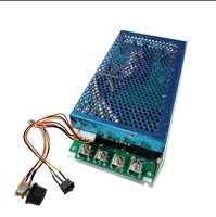 Contrôleur de vitesse de moteur à courant continu avec potentiomètre, construction à aimant permanent, bouton de contrôle de direction pour moteur à courant continu à balais