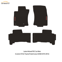 Onward Auto-Zubehör Universelle OEM-Autofußmatte Langlebig Wasserdicht Rutschfest für Toyota Prado für Lexus GX460 PVC-Autofußmatte