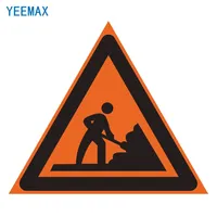 Panneaux de signalisation routière en aluminium réfléchissant, panneaux de sécurité routière, panneaux d'avertissement et de réglementation, panneaux de guidage, taille personnalisée, fabricant OEM