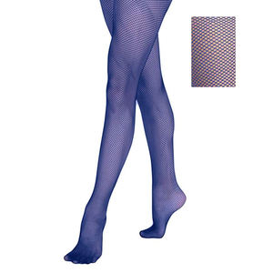 blue fishnet tights