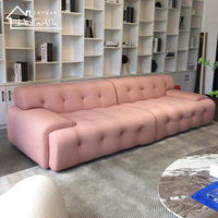 Minimaliste moderne 2 pièces sectionnel canapé blogueur canapé roche bobois grand canapé 3 places tissu salon ensembles