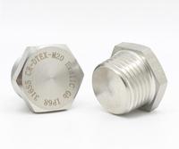 M50 * 1.5 étanche câble en métal bouchon d'étanchéité laiton nickelé couvercle en métal presse-étoupe