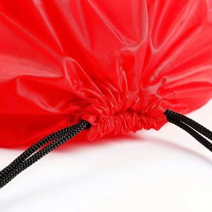 Polyester String <b>Backpack</b> Drawstring Organic Custom Terylene Bag Canvas Drawstring <b>Backpack</b> for Sports - Product Image 3