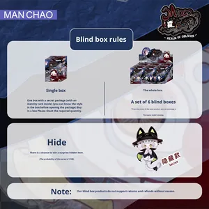 Porte-clés en peluche PVC original et authentique Manchao MIOCO Realm Obilivion Series Whisper Craft Trendy Mystery Blind Box, mignon - Product Image 2