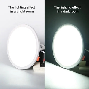 Bán buôn <span class=keywords><strong>New</strong></span> <span class=keywords><strong>Arrival</strong></span> <span class=keywords><strong>LED</strong></span> <span class=keywords><strong>Light</strong></span> Bảng điều chỉnh Nhôm Vòng Slim bảng điều chỉnh ánh sáng SMD trimless downlights AC220V Miễn phí mở <span class=keywords><strong>LED</strong></span> bảng điều chỉnh đèn - Product Image 5