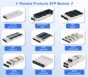 SFP28 Cage Light Pipe ความหนาแน่นของพลังงานสูง QSFP-DD 1x1 EMI ตัวเร่งความเร็ว AI แบบกดติดตั้งพร้อมระบบป้องกันรอยนิ้วมือ สำหรับเครือข่าย 5G POE - Product Image 3