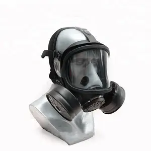 Masker Gas Respirator tinggi, masker Gas Anti radiasi nuklir untuk keselamatan