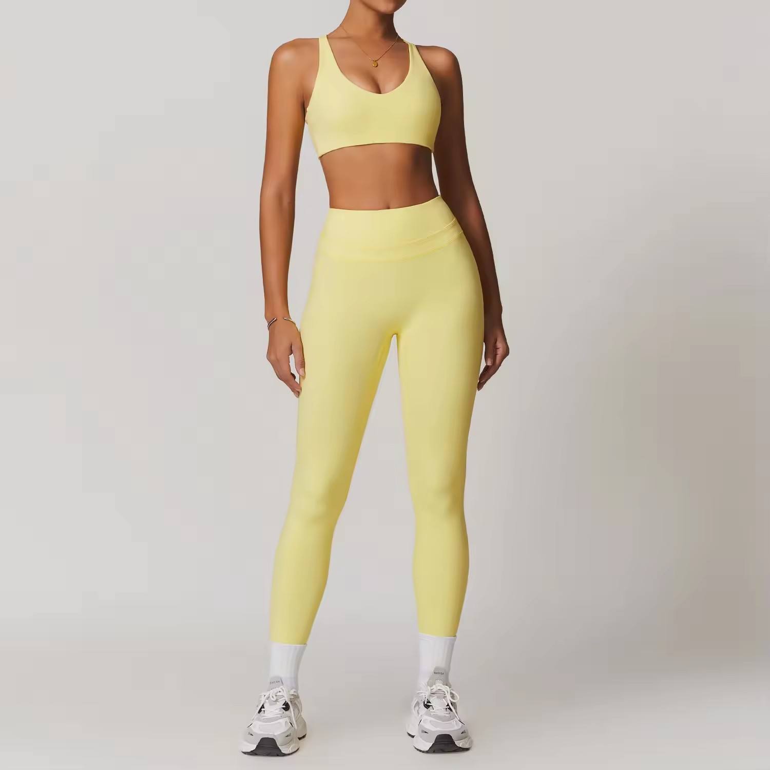 Bra+leggings-yellow